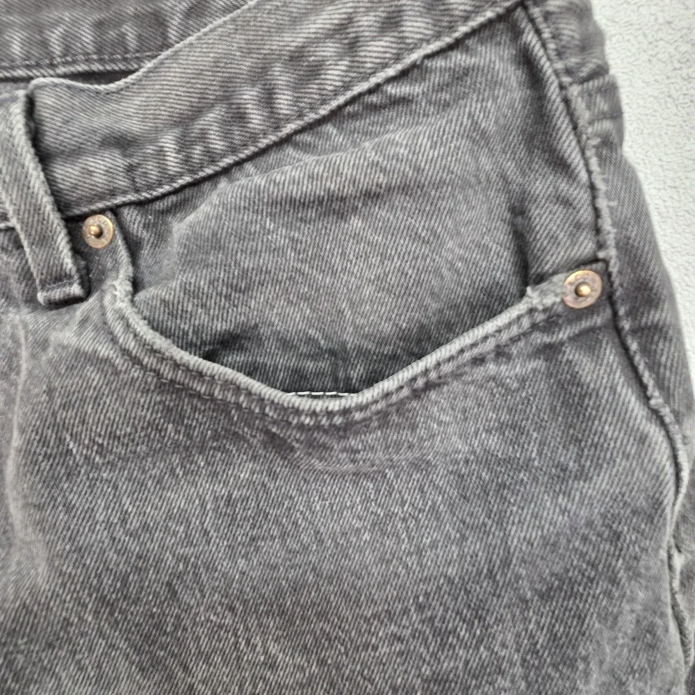 Vintage Levis 501 Jeans Mens Charcoal Straight Button Fly USA 90s Fits 38x27 - Picture 11 of 16